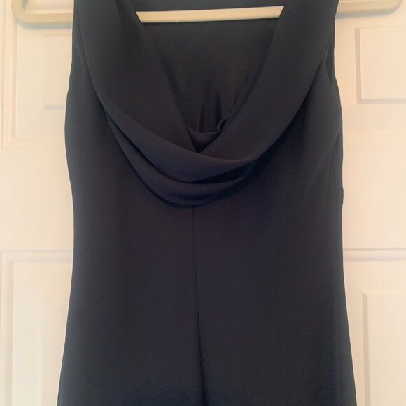 Nightway Collections Floor Length Black Gown Size 6 - Picture 2 of 6